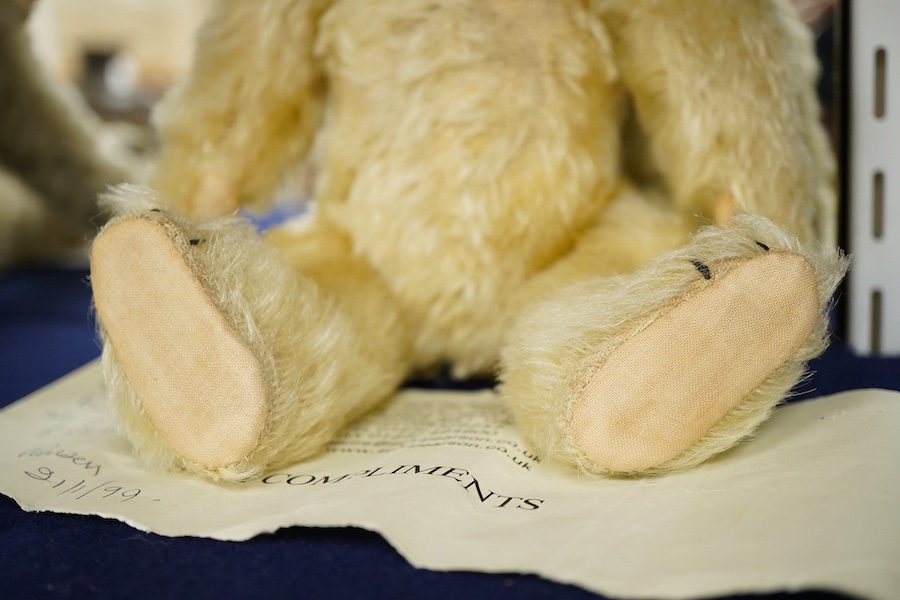 A Farnell teddy bear, c.1920, approx. 29cm